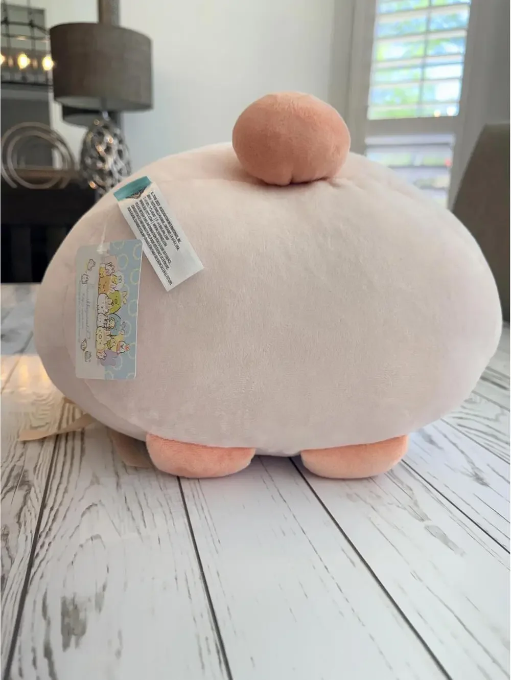San-X Sumikko Gurashi “Ebifurai No Shippo” the Egg Bunny Flower Crown 18” Plush